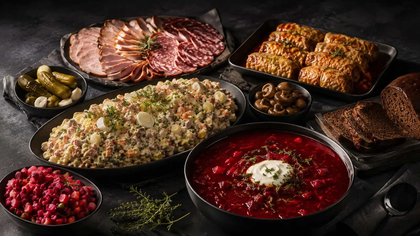 From office lunch to a festive table